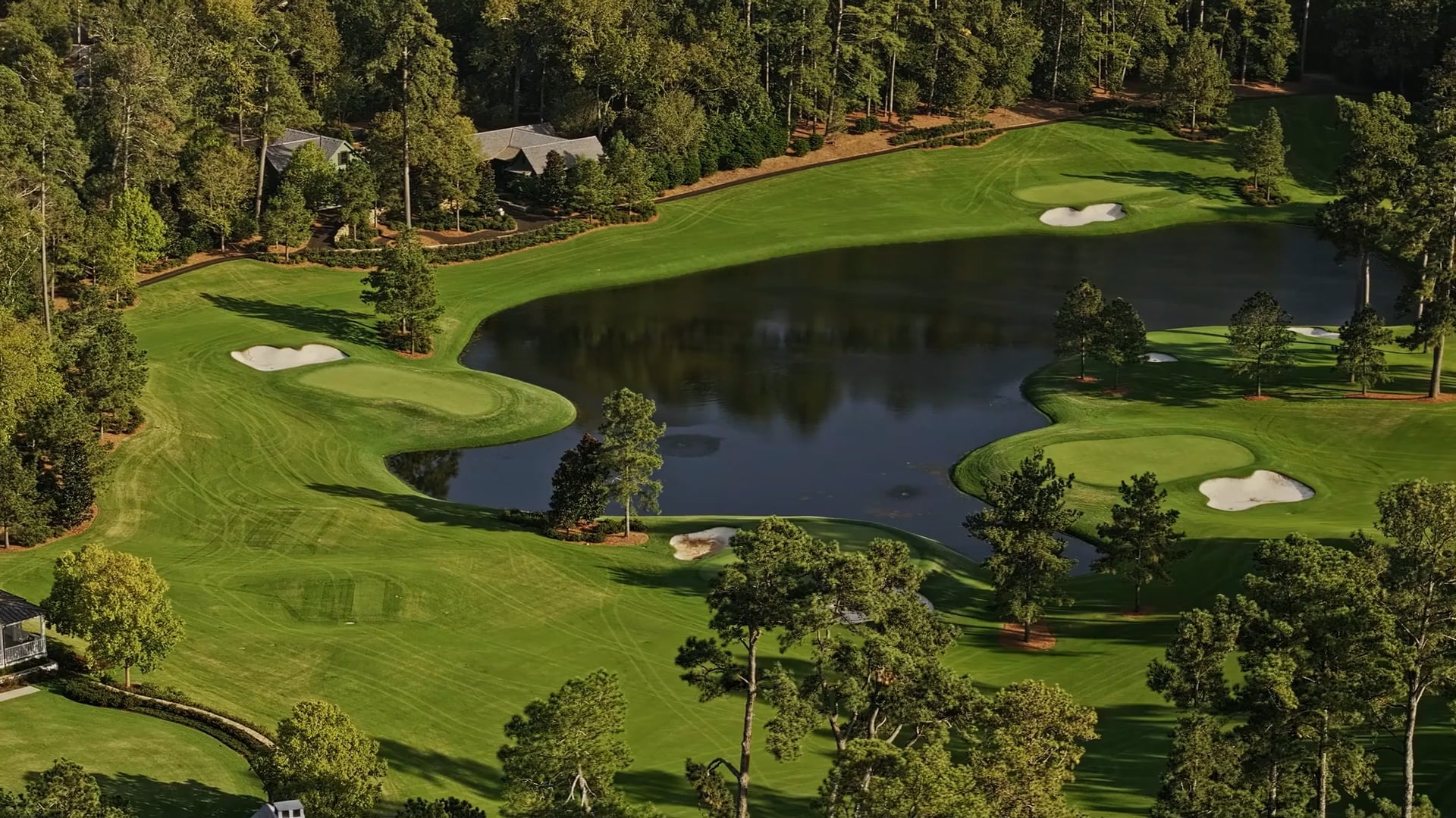 Augusta’s greens from above: A drone’s eye view of the Masters golf ...