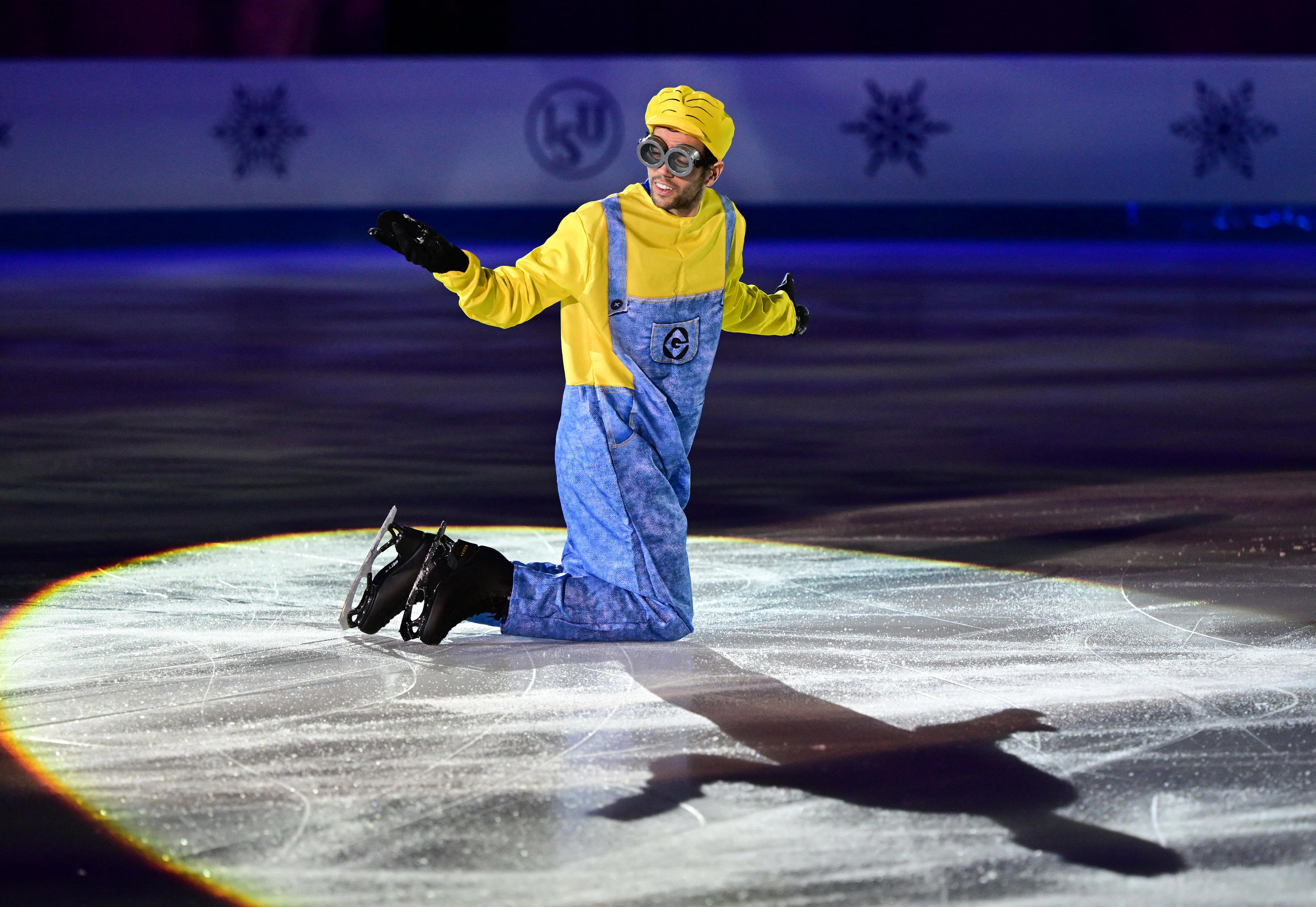 We get to see Minions figure skating program at Olympics. Here’s how it got cleared<br>