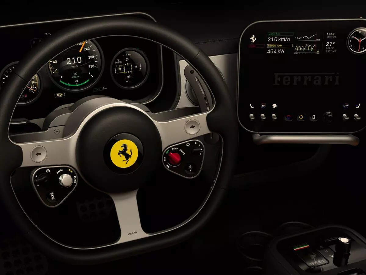 Ferrari reveals its first EV, partnering with Apple's former design ...