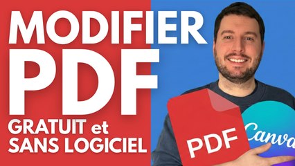Modifier un PDF gratuit et sans logiciel avec CANVA