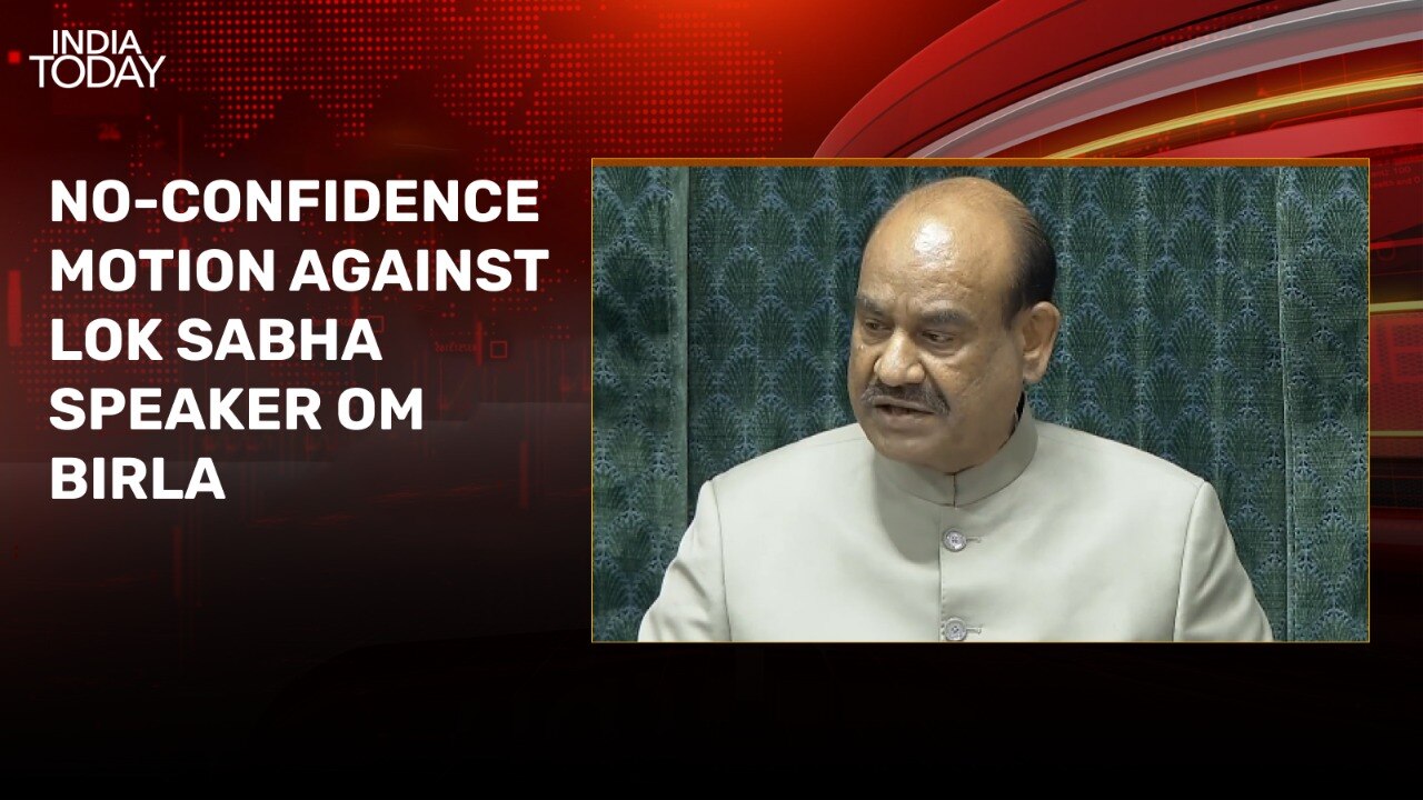 Opposition resubmits no-trust motion against Speaker Om Birla after ...