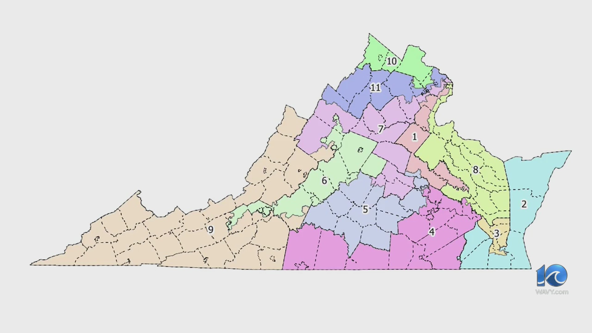 House debates new proposed 10D-1R congressional map