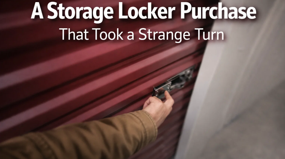 A storage locker purchase that took a strange turn