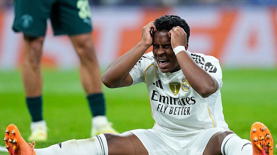 Endrick was barely playing for Real Madrid. | Oscar J. Barroso/Europa Press/Getty Images