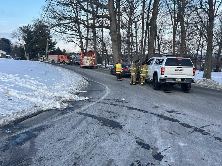 Man dies after pickup truck hits tree, police say