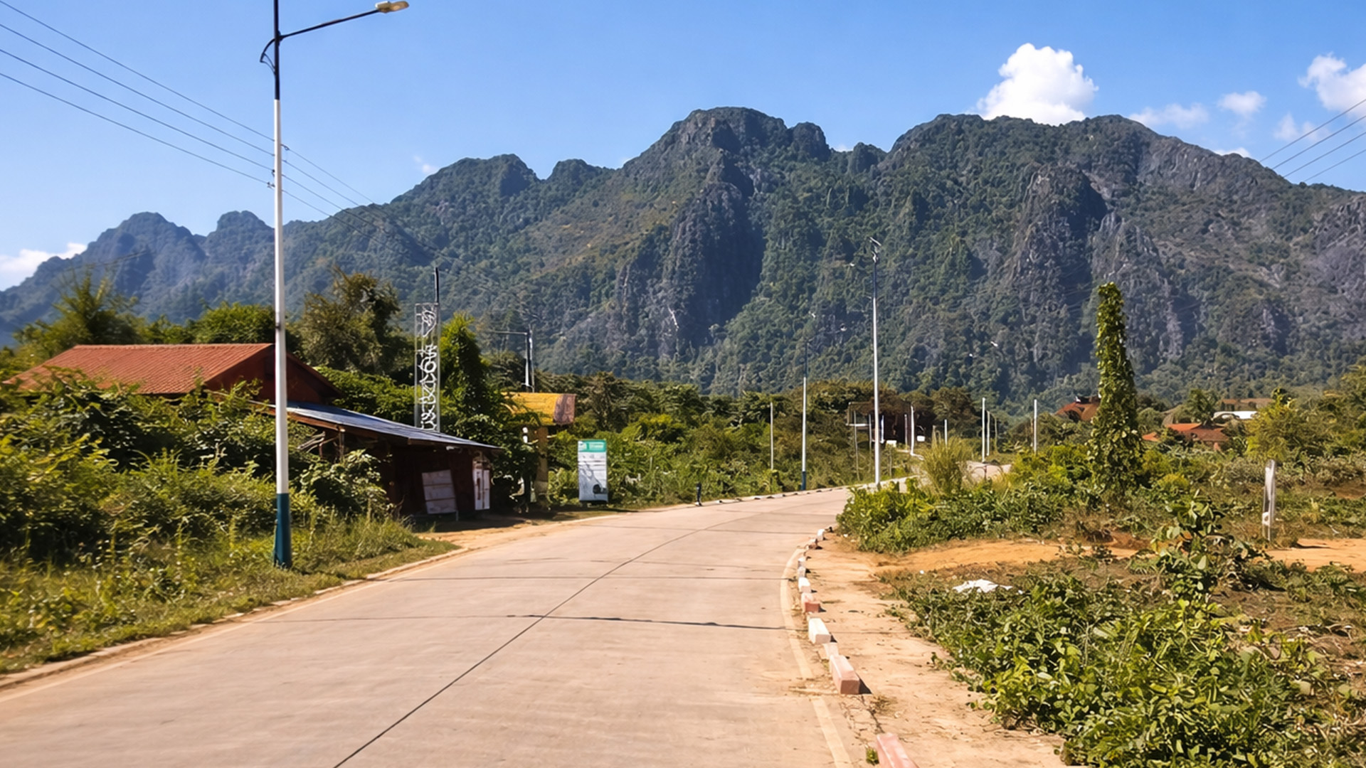 Hidden views along Laos roads