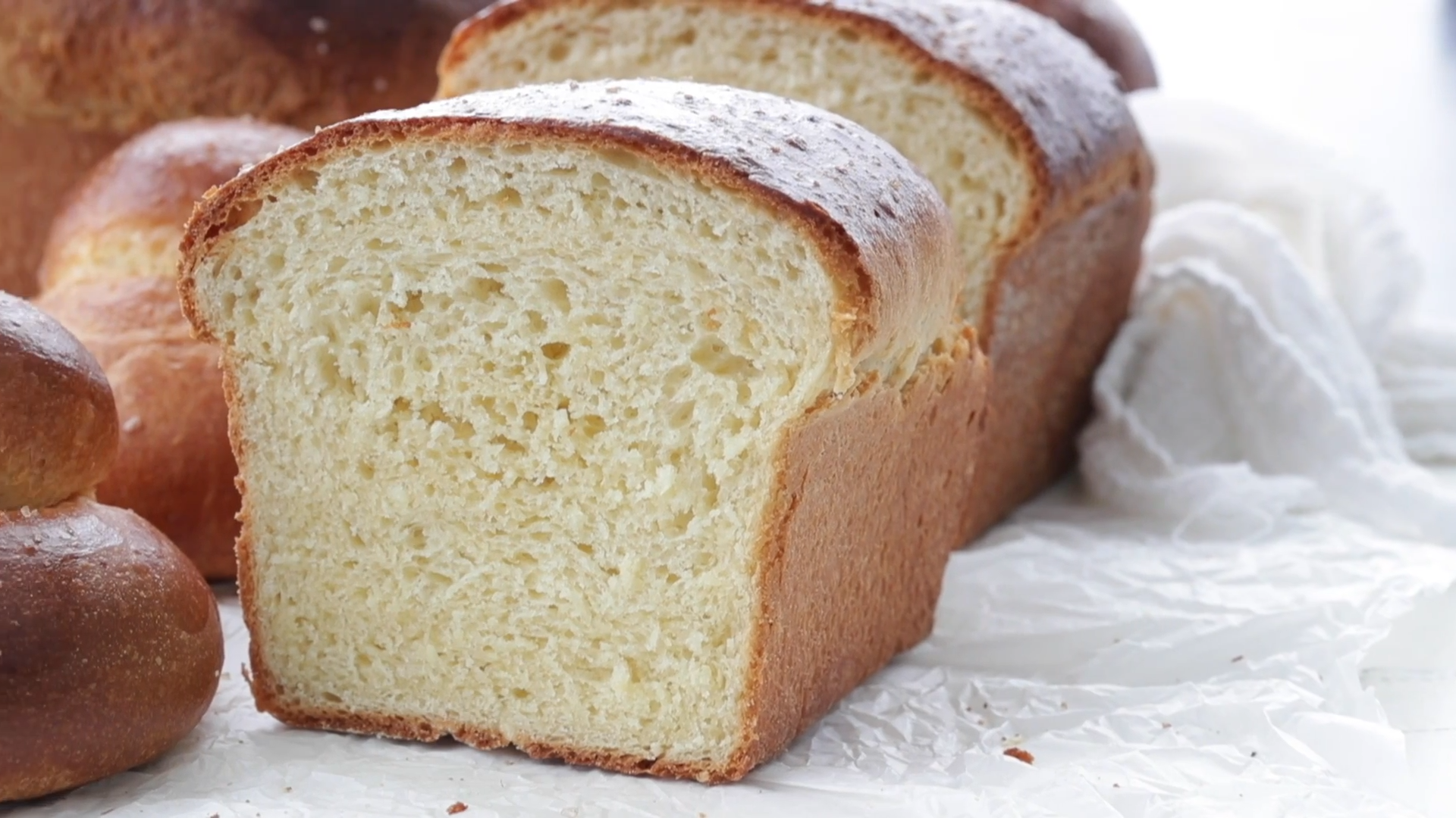 This brioche bread turns out soft and buttery every time