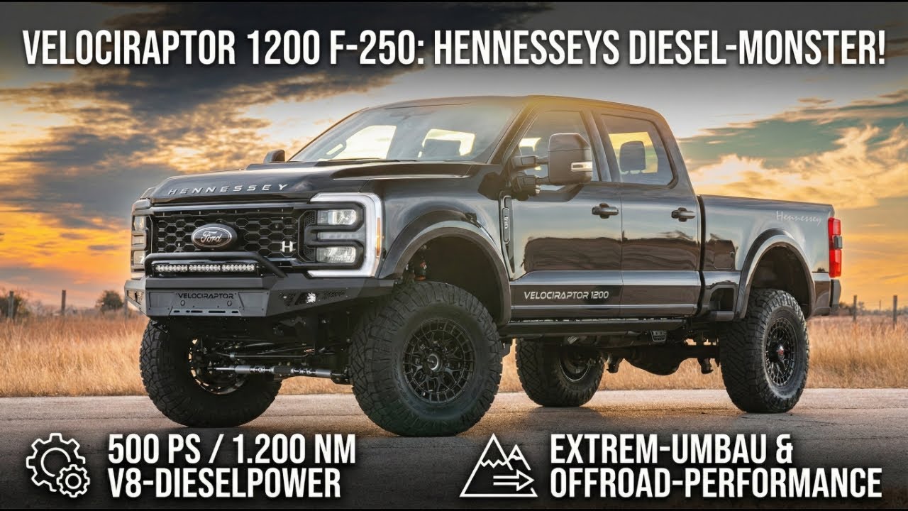Hennessey VelociRaptor 1200 F-250: Extrem-Umbau im Detail
