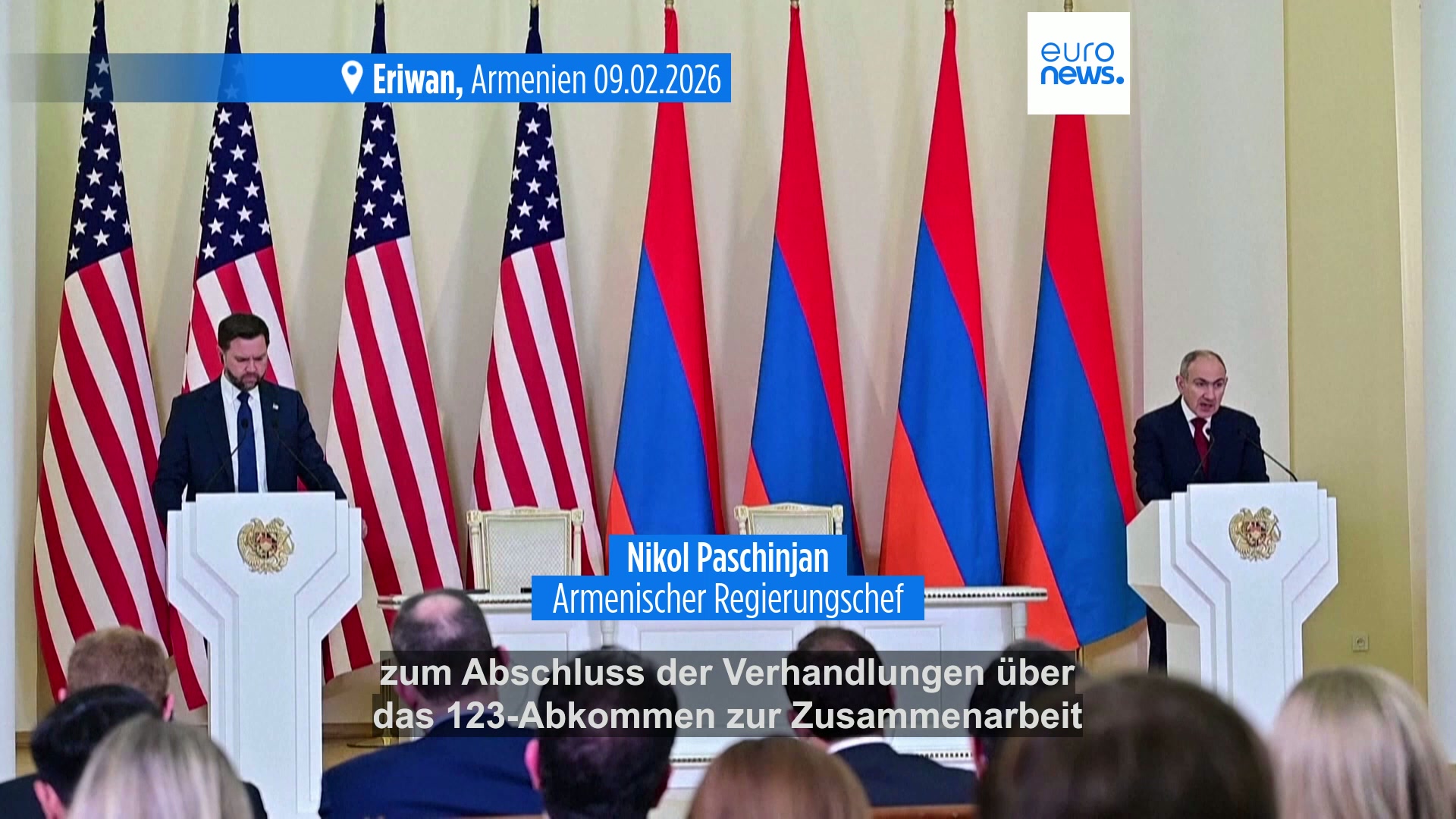 Historischer Armenien-Besuch: US-Vize Vance wirbt für Friedenskorridor ...