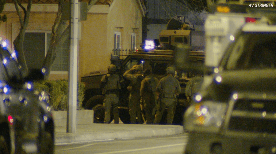 Standoff with armed suspect stretches into second day at LA County home<br><br>