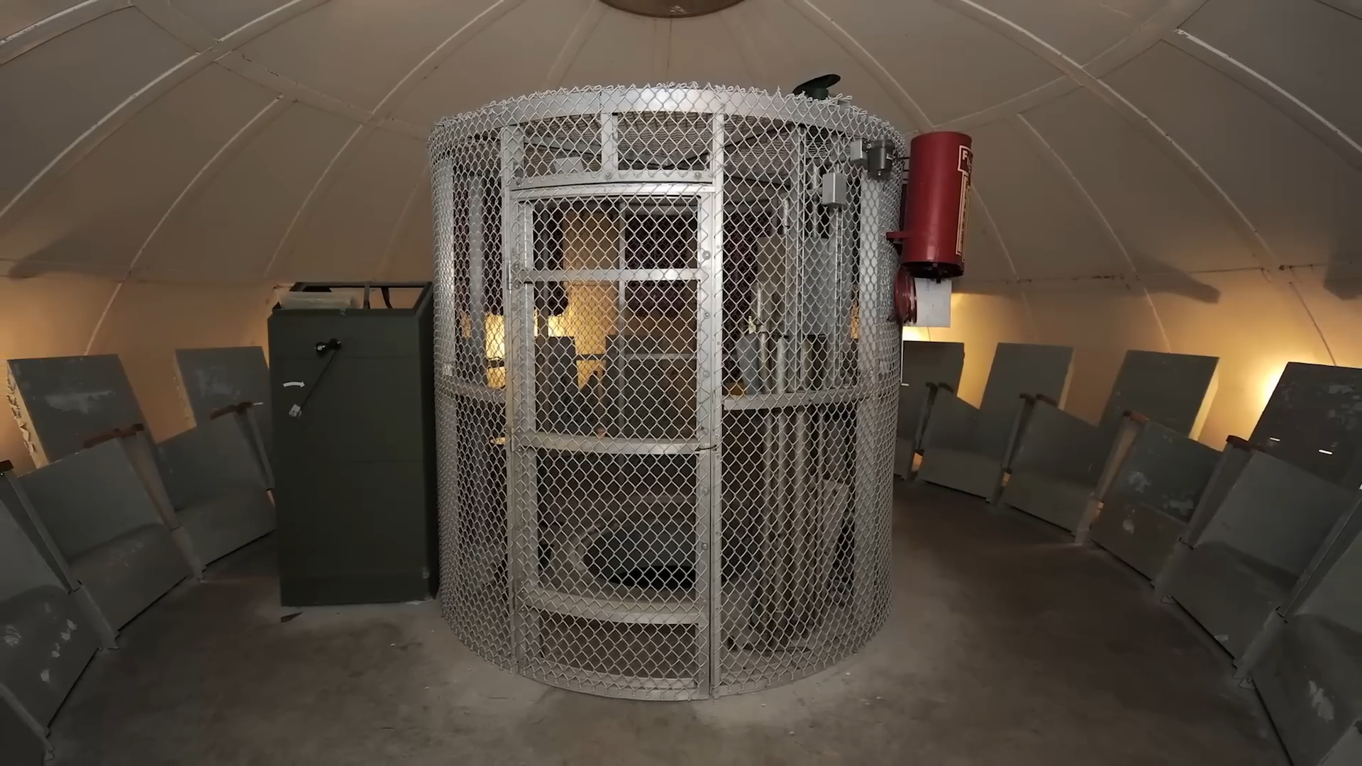 The room built for a nuclear-scale explosion