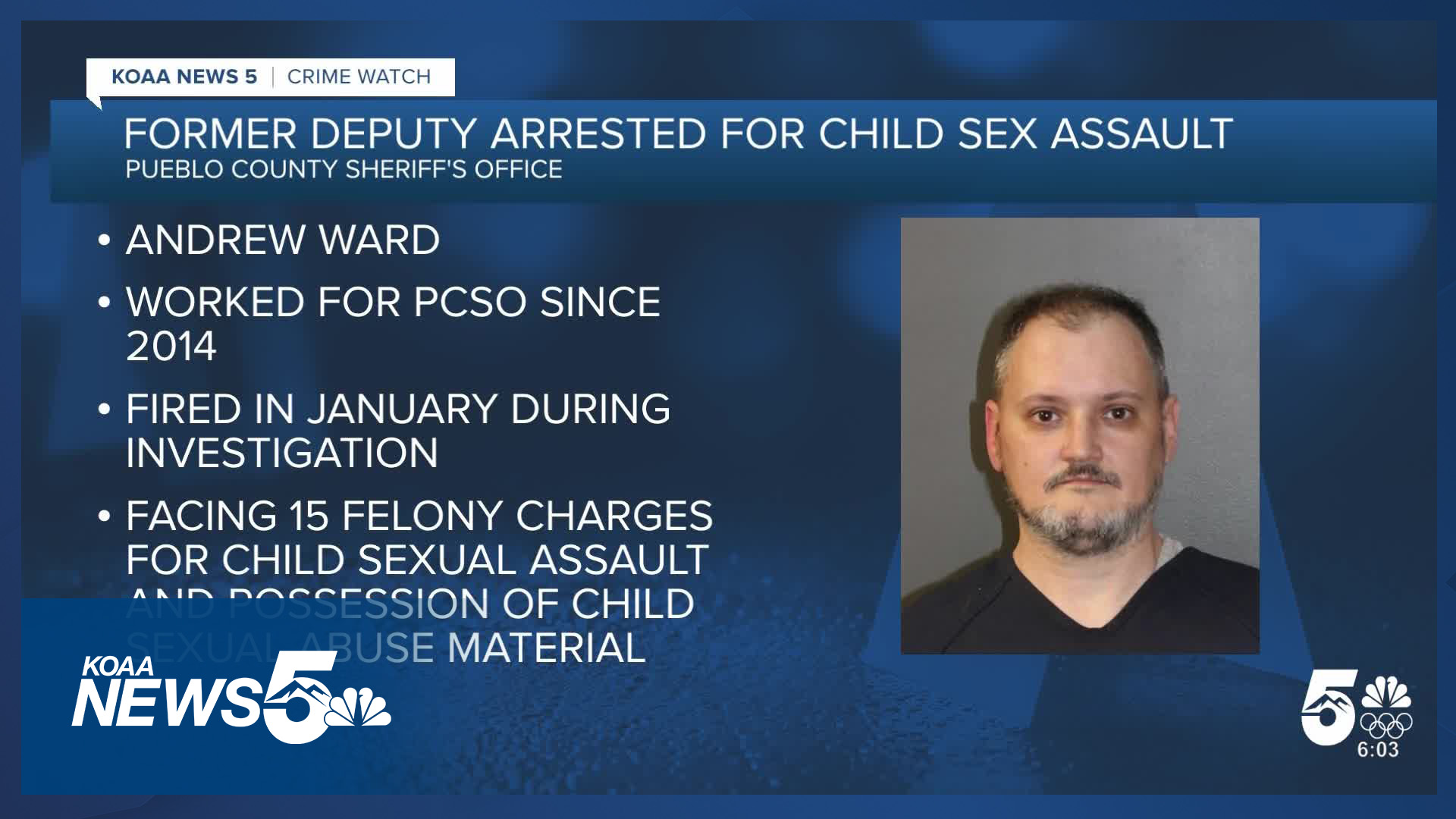 Former Pueblo County sheriff's deputy in possession of close to one ...