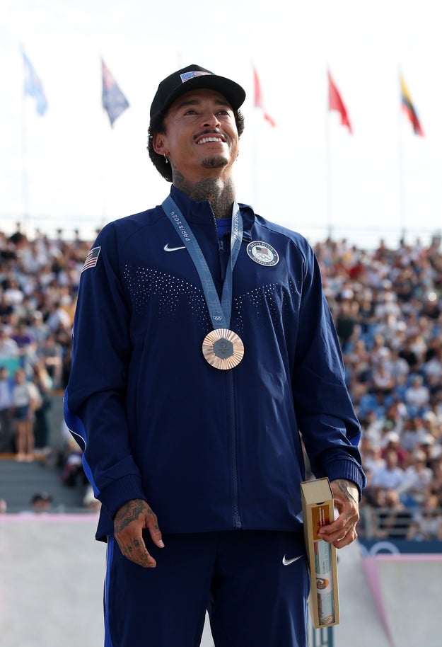 Olympians are posting photos of their broken medals and it’s kinda wild