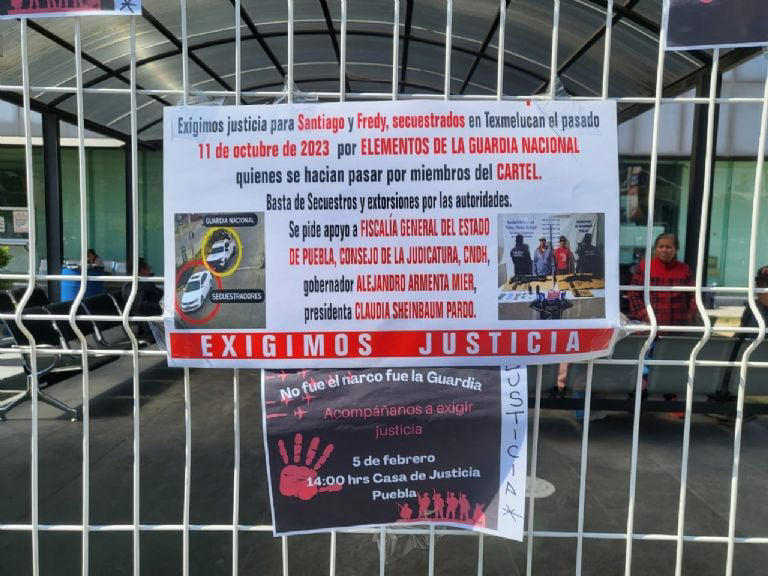 Solicitud de apoyo. Foto: Especial.