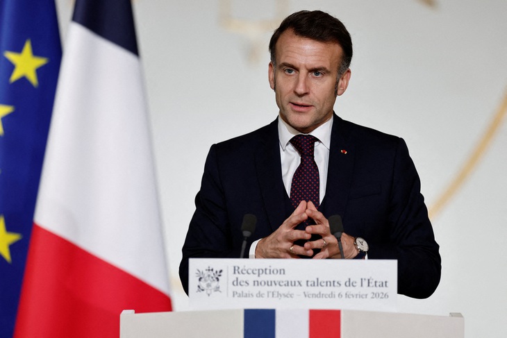 Ông Macron: Châu Âu không nên ảo tưởng về sự hạ nhiệt của Mỹ, kêu gọi tự cường