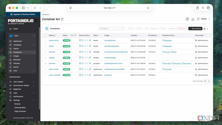 9 Docker containers that run 24/7 on my $100 mini PC