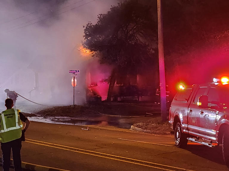 Firefighters work to get Shreveport house fire under control