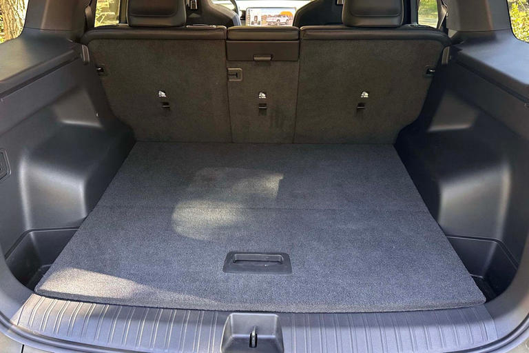 View exterior photos of the 2027 Rivian R2 prototype