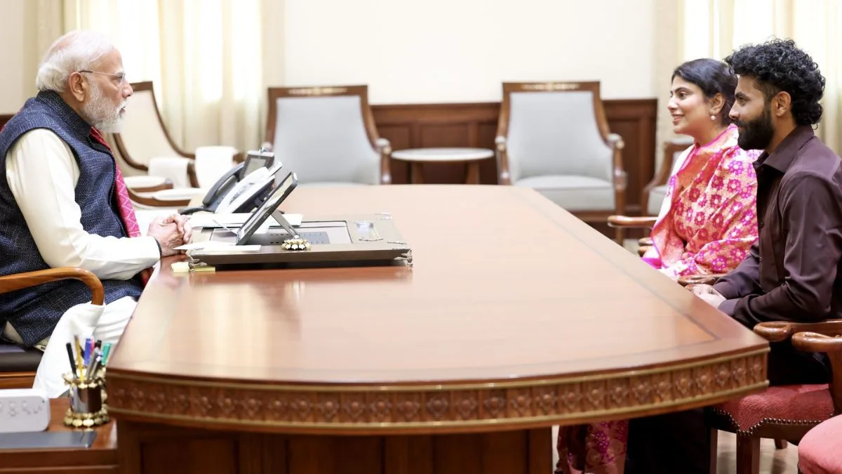 Jadeja calls meeting with PM an ‘absolute privilege’