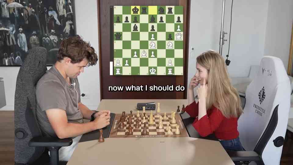 It was a joke opening until Magnus decided to win