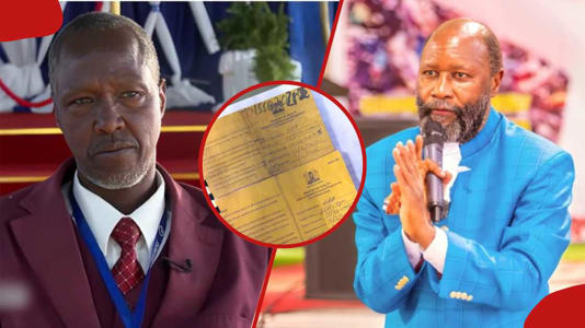 Prophet David Owuor has faced online scrutiny after TV47's exposé about his alleged miracles. Photo: TV 47/Prophet Dr. Owuor. Source: Facebook