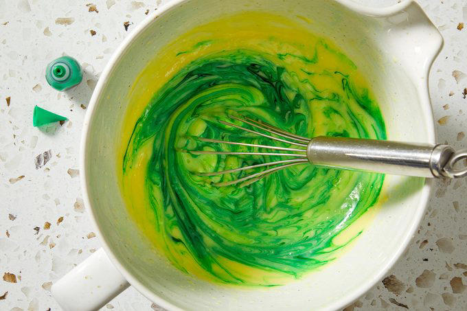 Shamrock shake pie