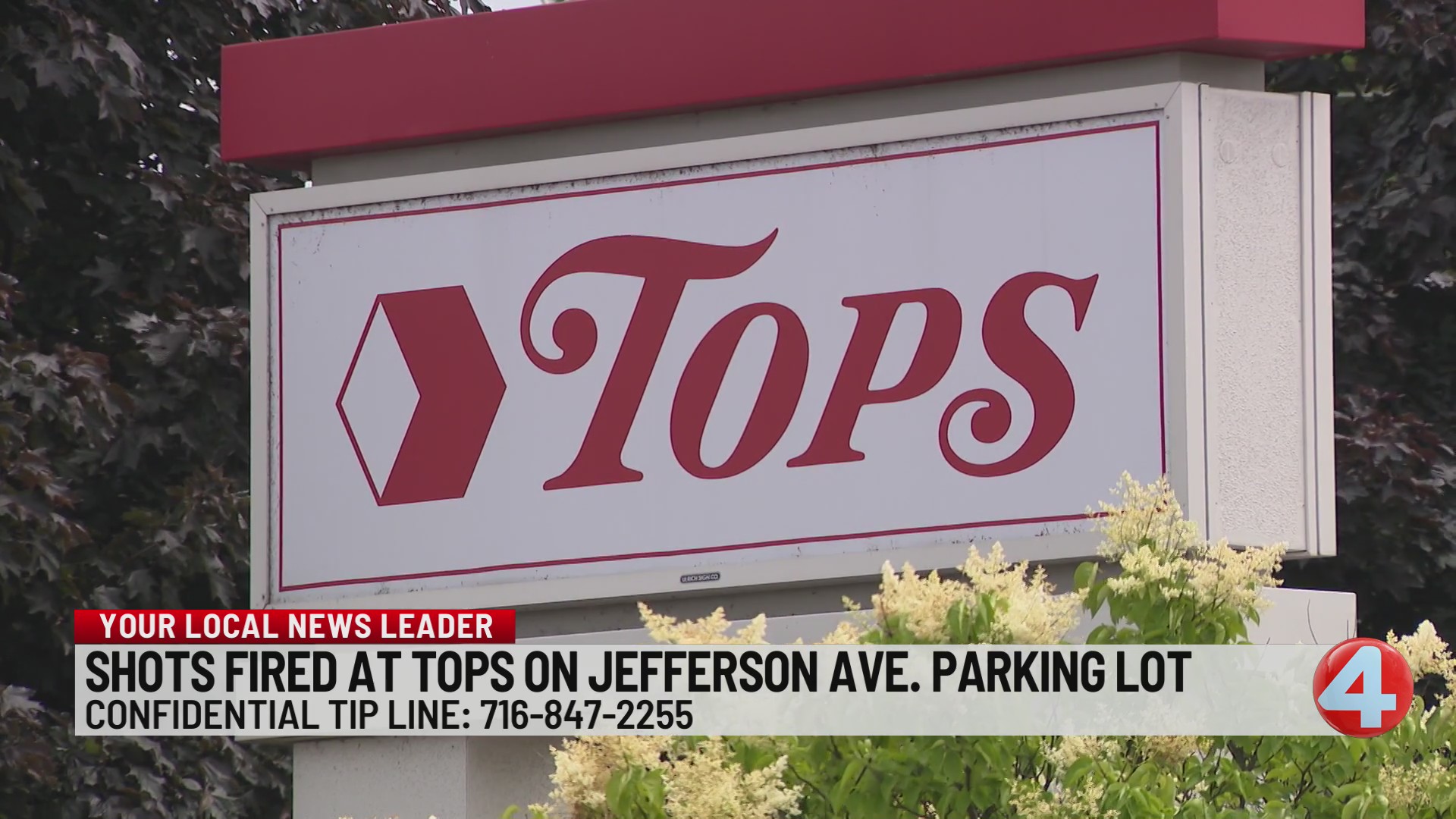 Police investigating shots fired in Tops parking lot