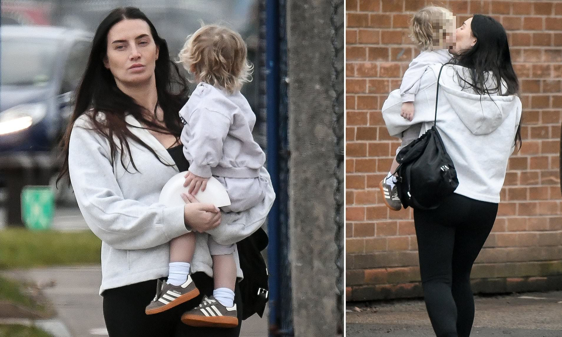 Pregnant Annie Kilner seen for the first time since it was revealed she