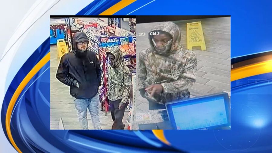 Lee County deputies searching for two armed robbery suspects