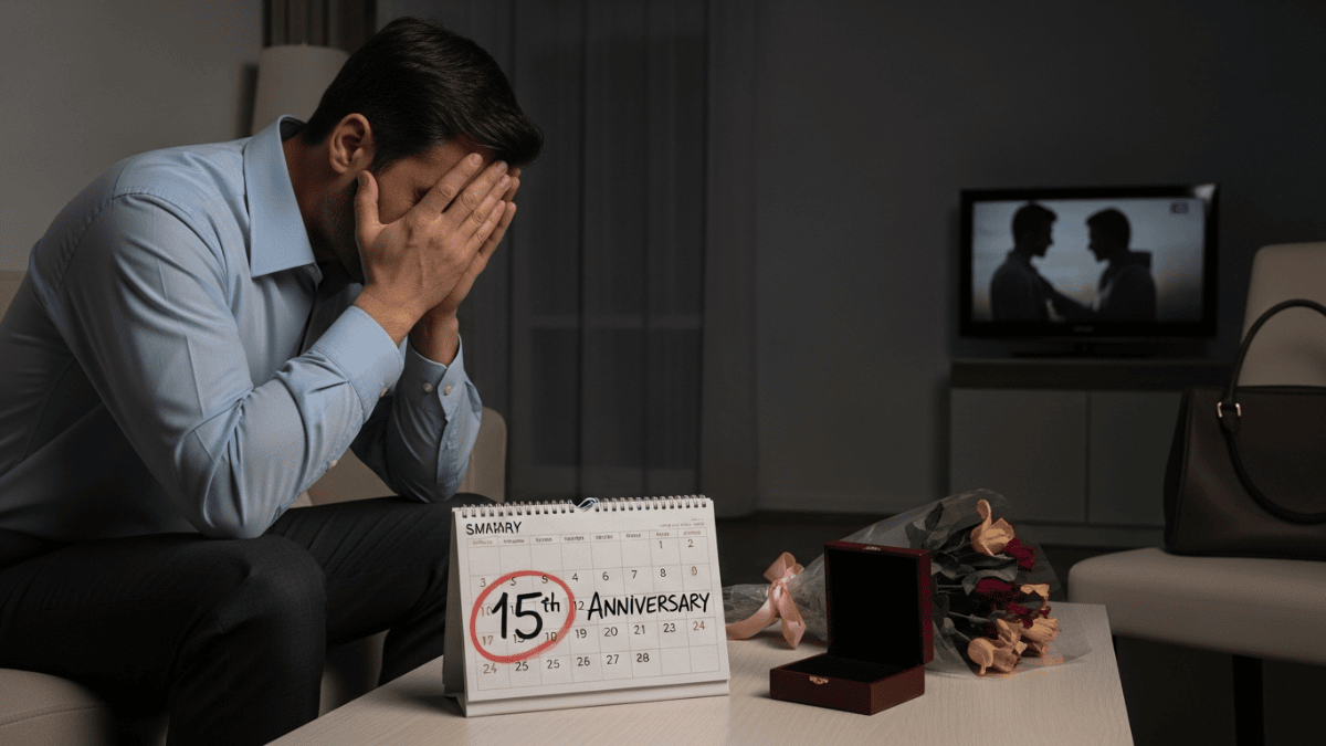 Reasons why men forget important dates such as wedding anniversaries