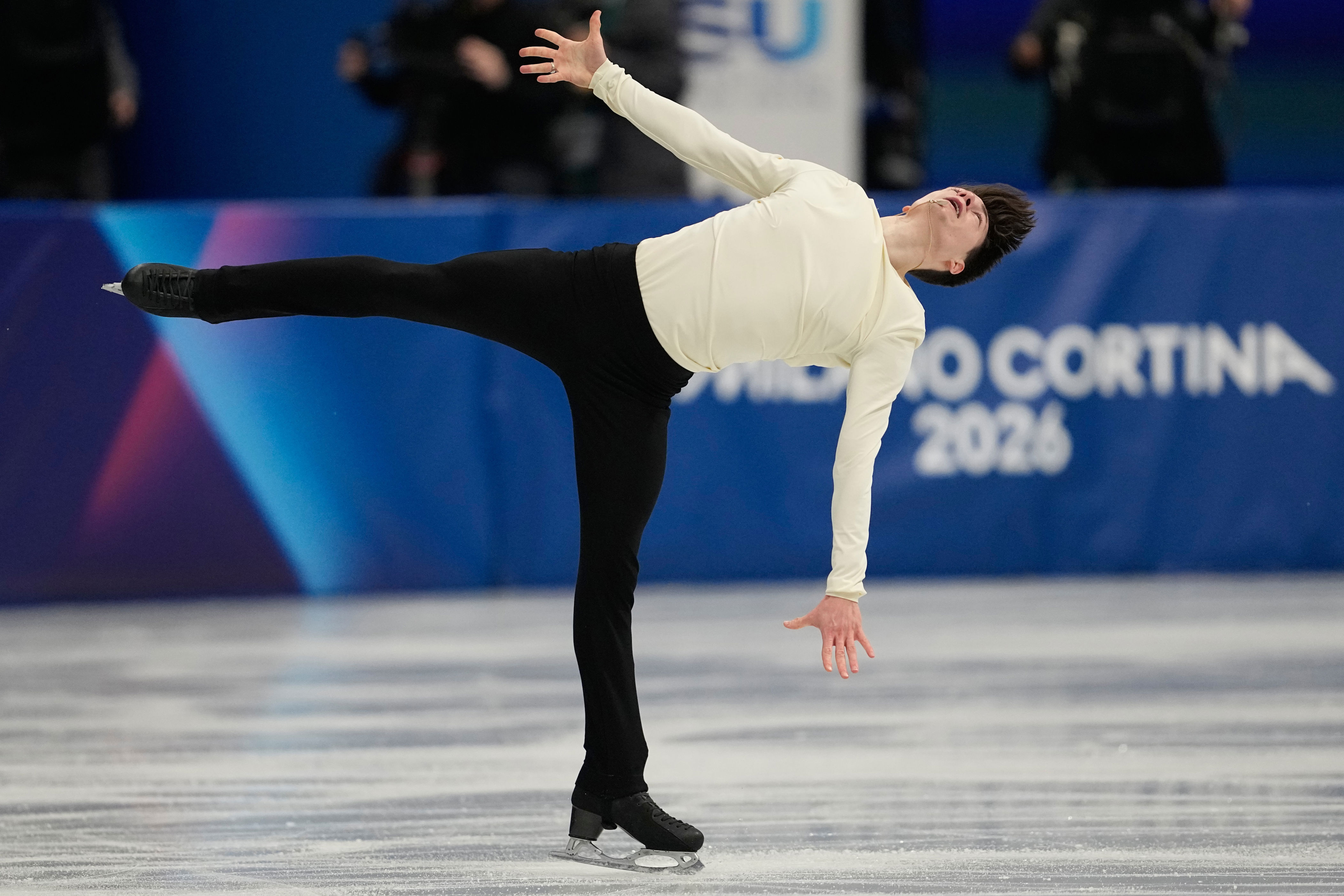 Maxim Naumov Honours Late Parents In Emotional Short Program On Olympic AA1W4R8a.img