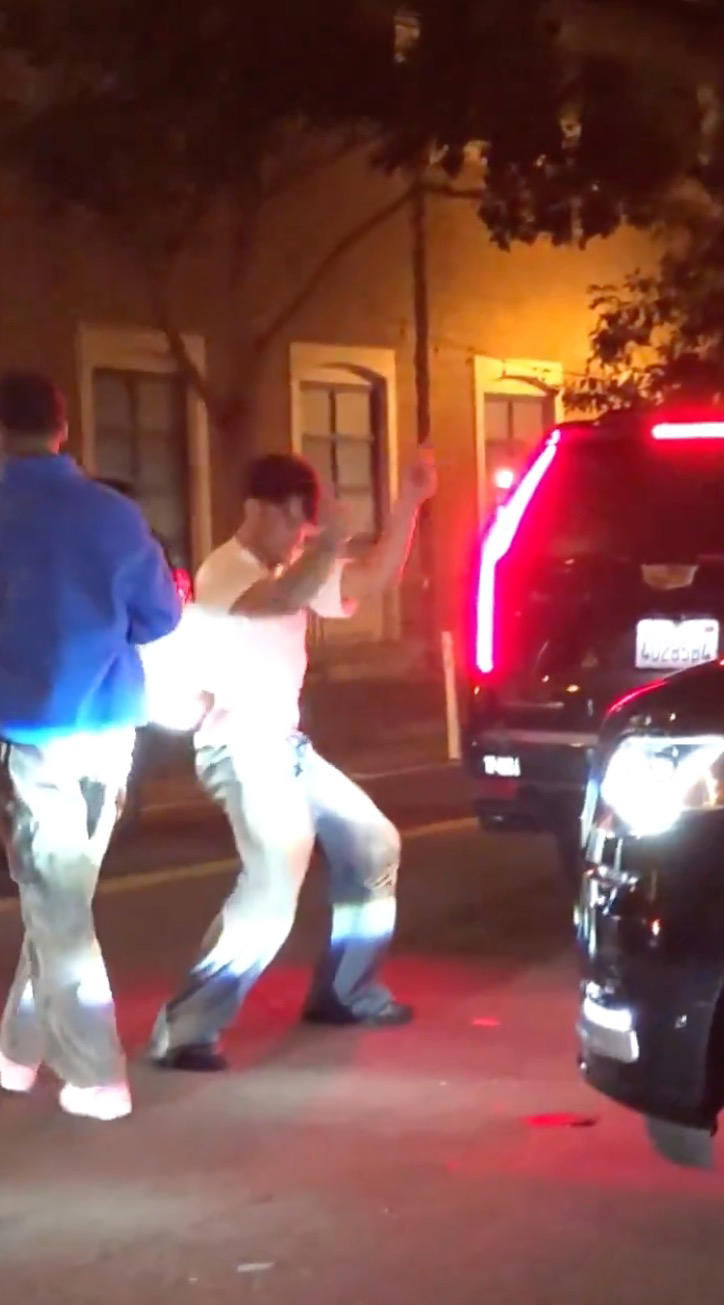 Puka Nacua seen stumbling, dancing in San Francisco street after Super ...