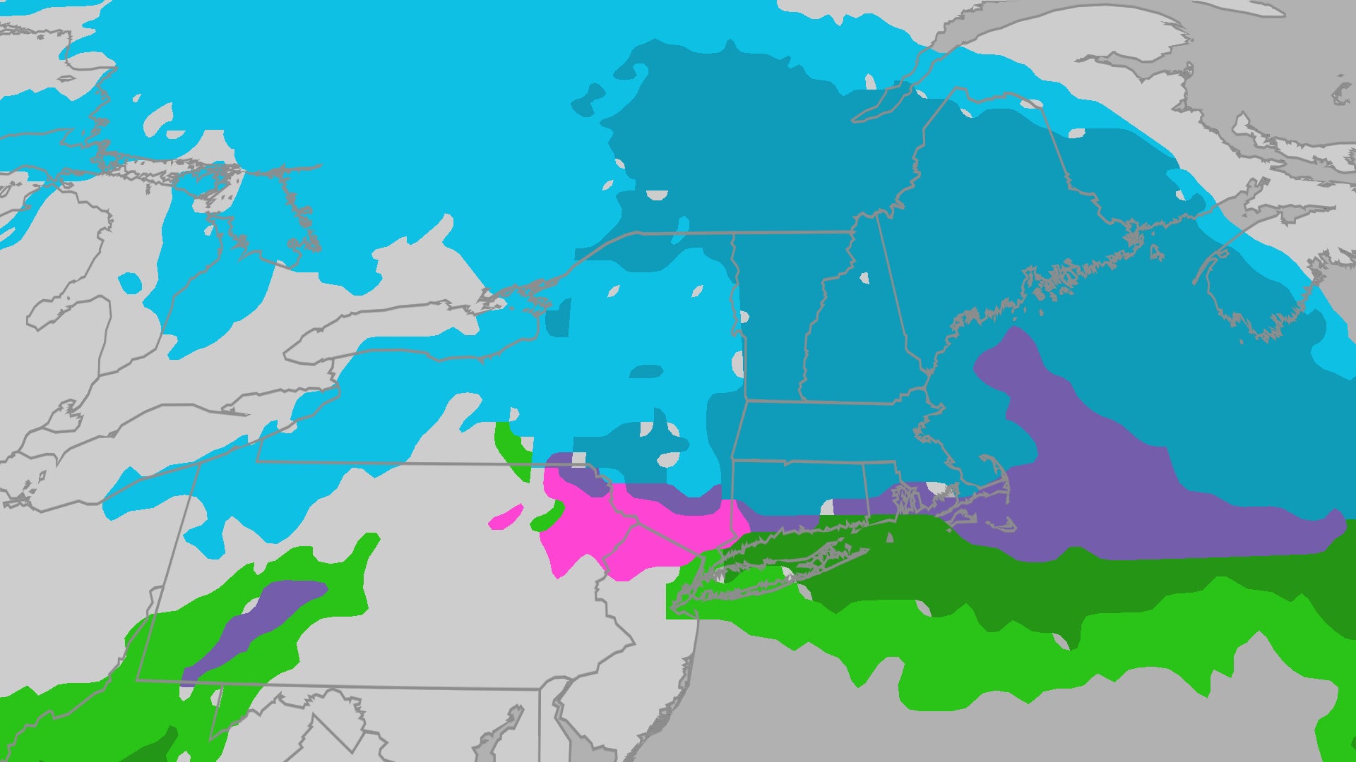 Clipper system targets Northeast with more snow Tuesday-Wednesday<br><br>