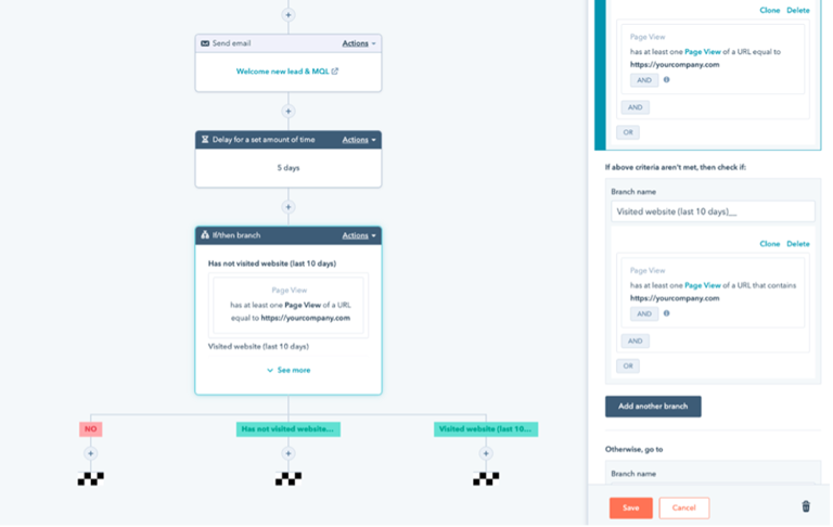HubSpot vs. Monday CRM comparison