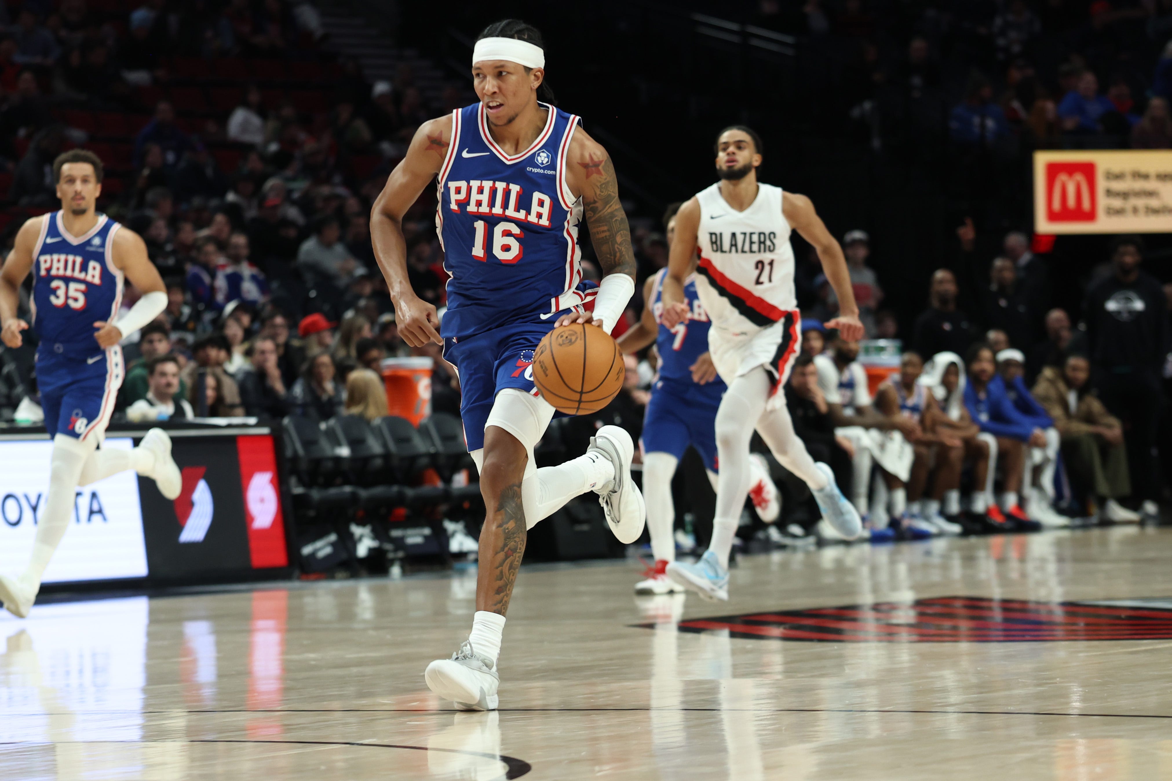 Sixers evaluate play of MarJon Beauchamp in debut vs. Trail Blazers