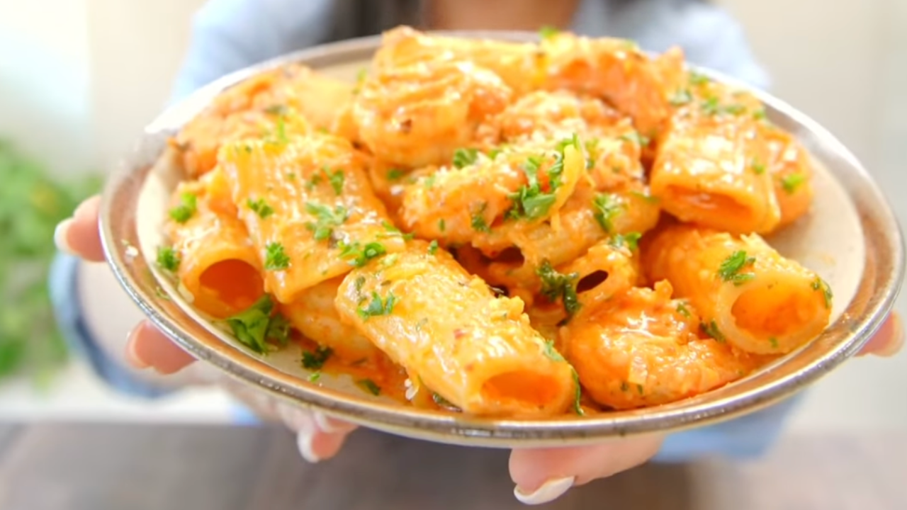 Creamy spicy shrimp pasta you’ll crave