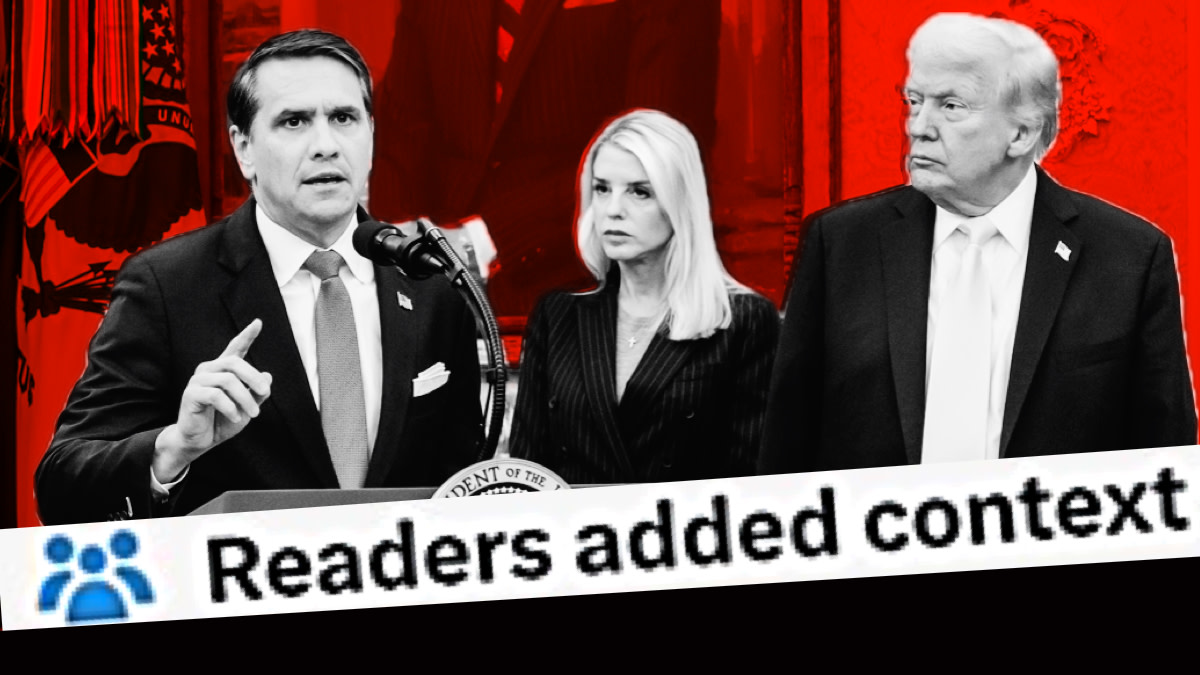 Pam Bondi’s replacement slapped with community note over Epstein files