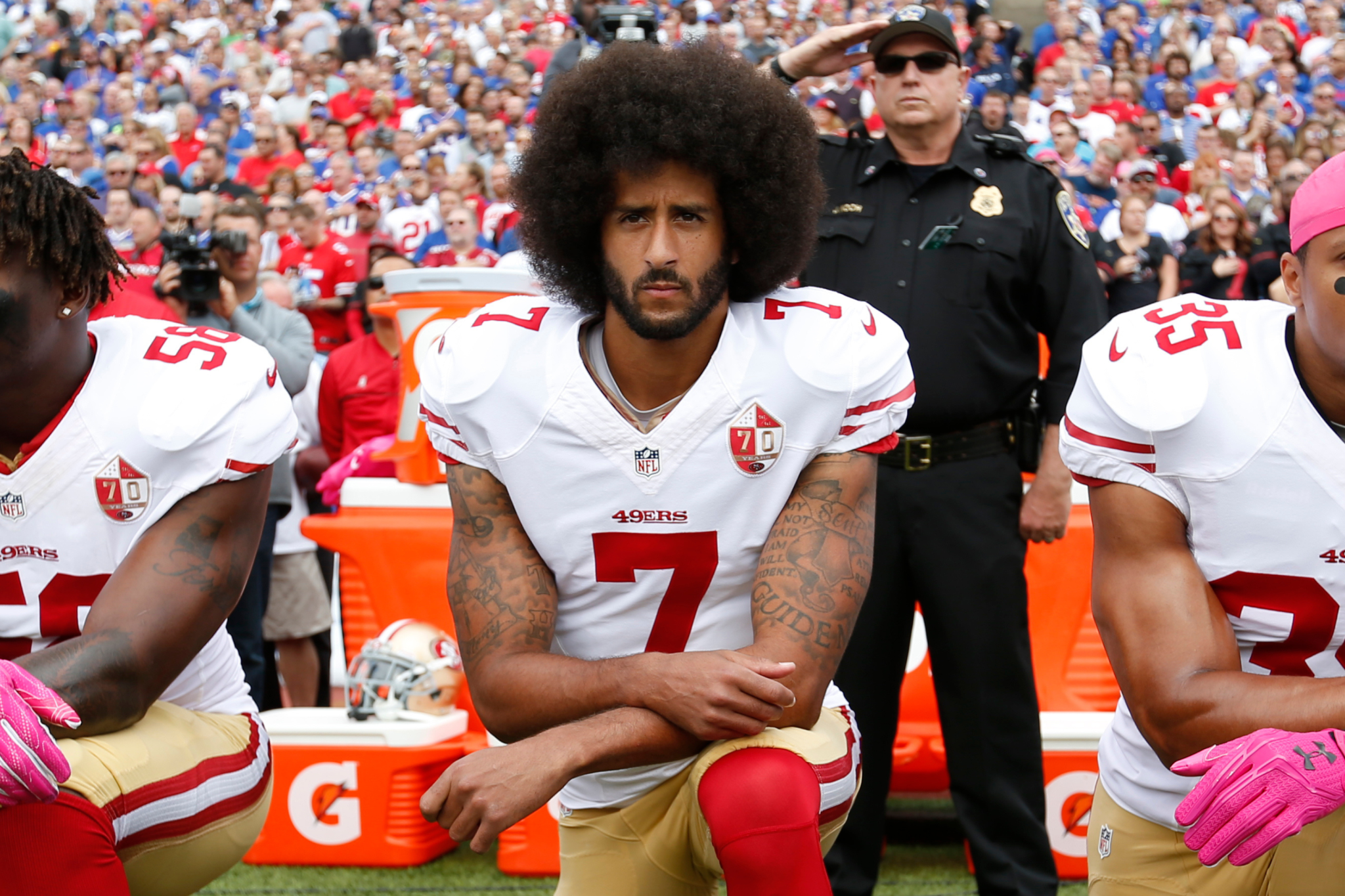 A decade after his controversial NFL kneeling protest, Colin Kaepernick ...