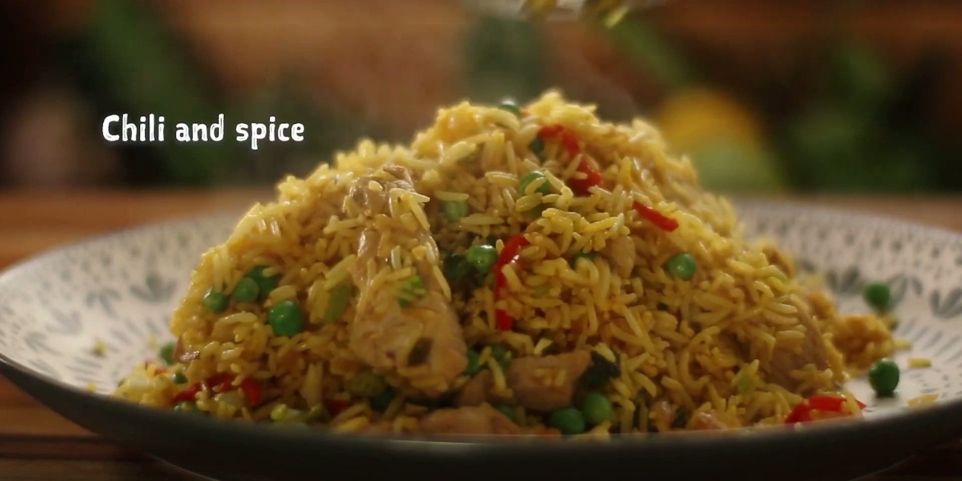 Spicy chicken fried rice like takeout