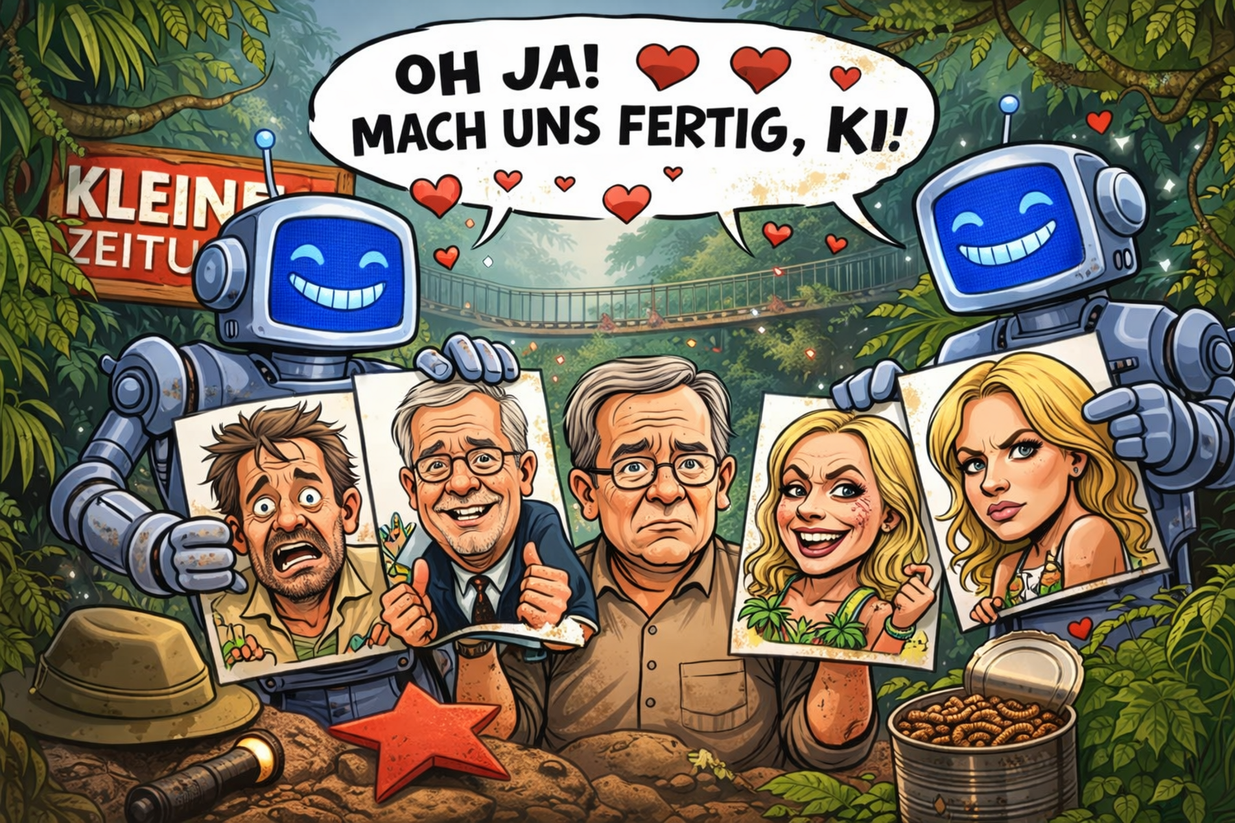 Viraler Karikatur-Trend: Warum wir uns freiwillig von der KI parodieren ...
