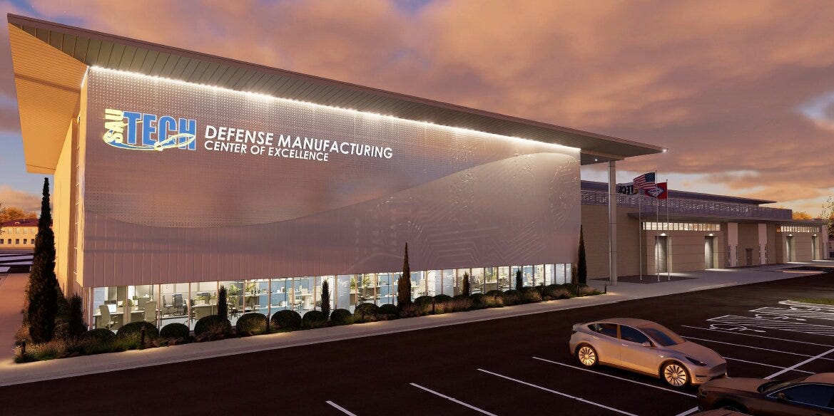 Federal funds bring $20M defense training center to SAU Tech