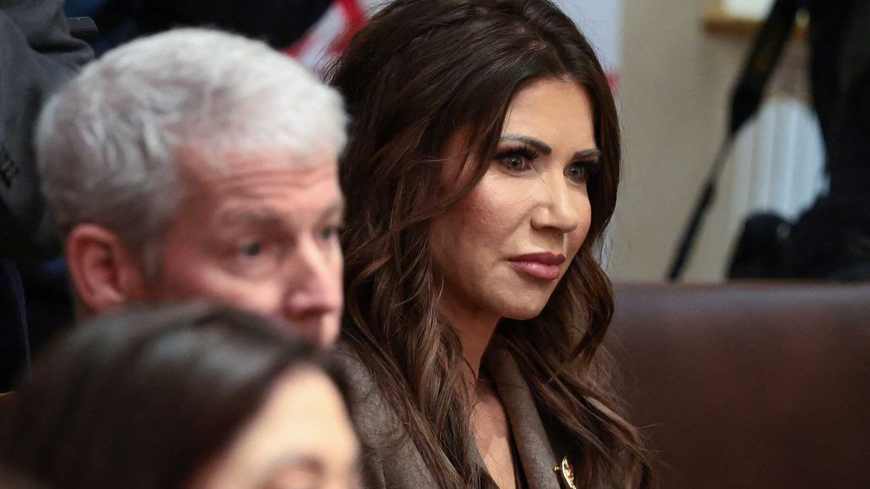U.S. Homeland Security Secretary Kristi Noem attends a cabinet meeting at the White House in Washington, D.C., U.S., January 29, 2026. REUTERS/Evelyn Hockstein