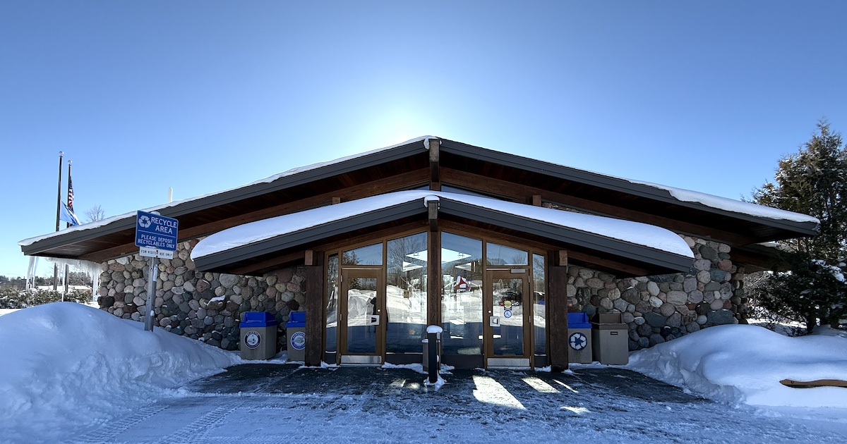 Step inside the country's most impressive rest stop in Wisconsin
