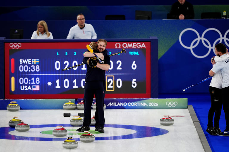 Sweden’s Wrana siblings take down USA to win mixed curling gold