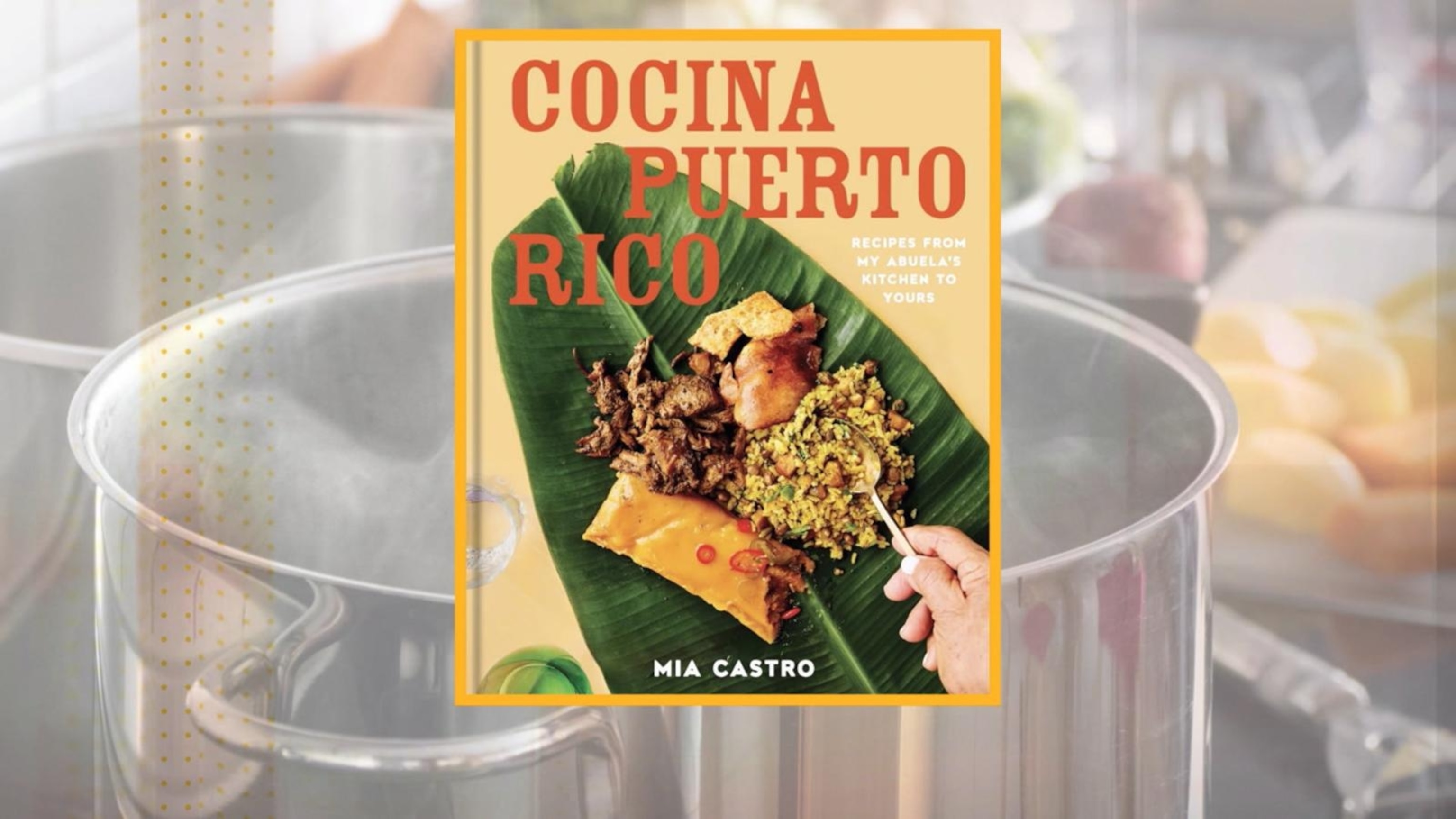 Mia Castro makes pigeon pea and rice stew with plantain dumplings
