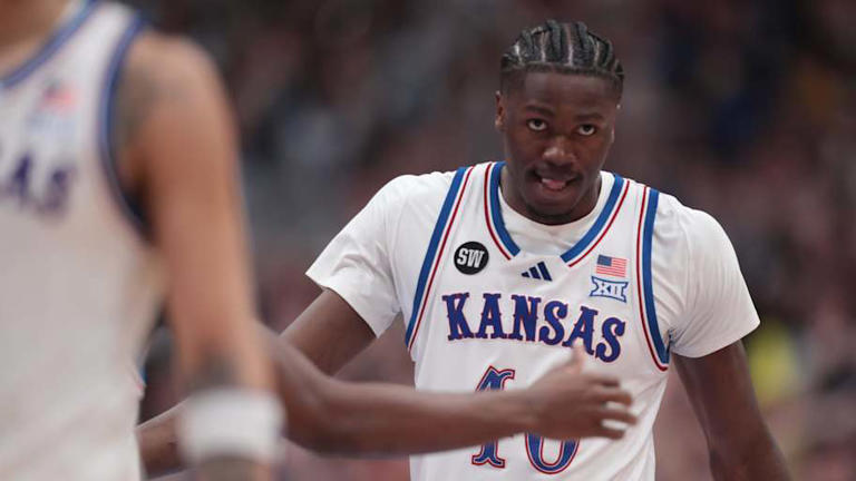 Flory Bundiga cuts off Kansas head coach Bill Self from giving any more ...