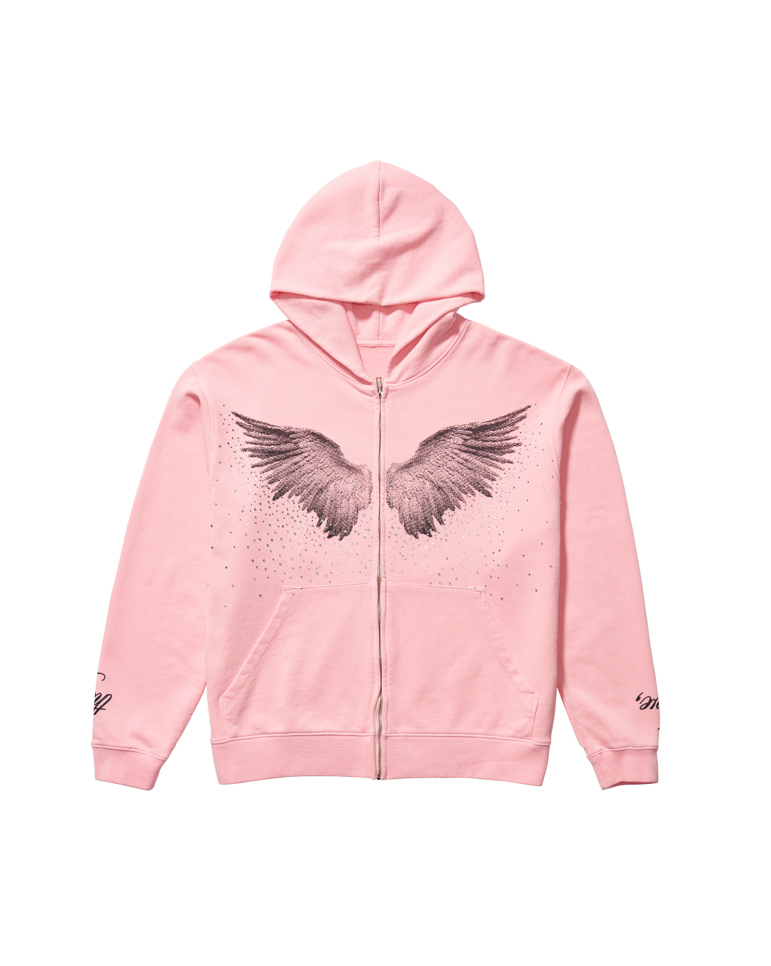 COMPLEX EXCLUSIVE | Wings Zip Hoodie (Pink)