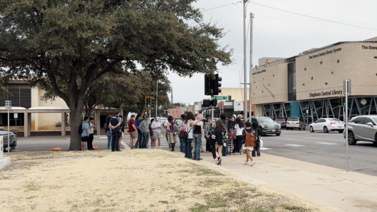 Central High School students stage walkout to protest ICE
