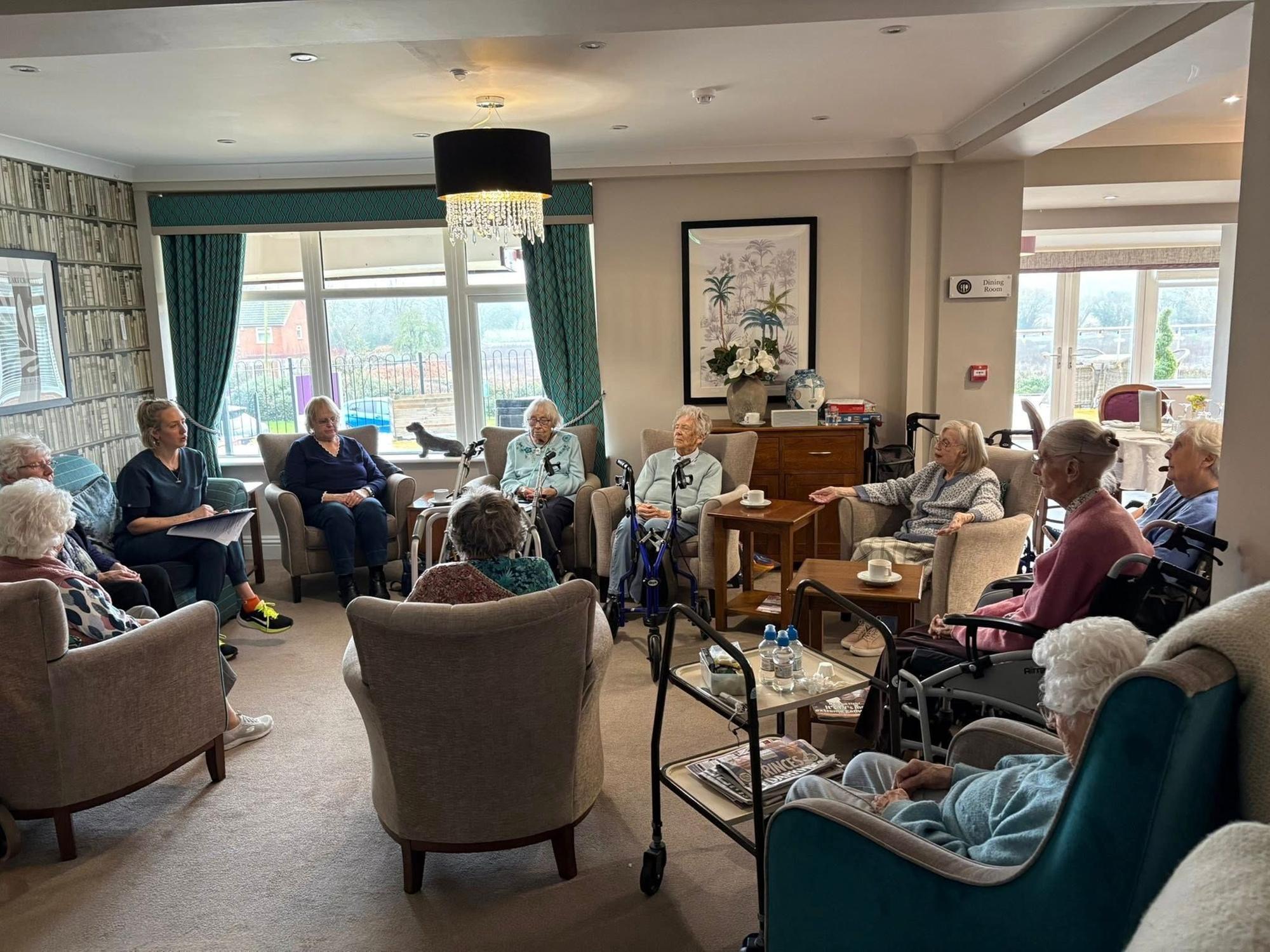 Local care home supports Time to Talk Day
