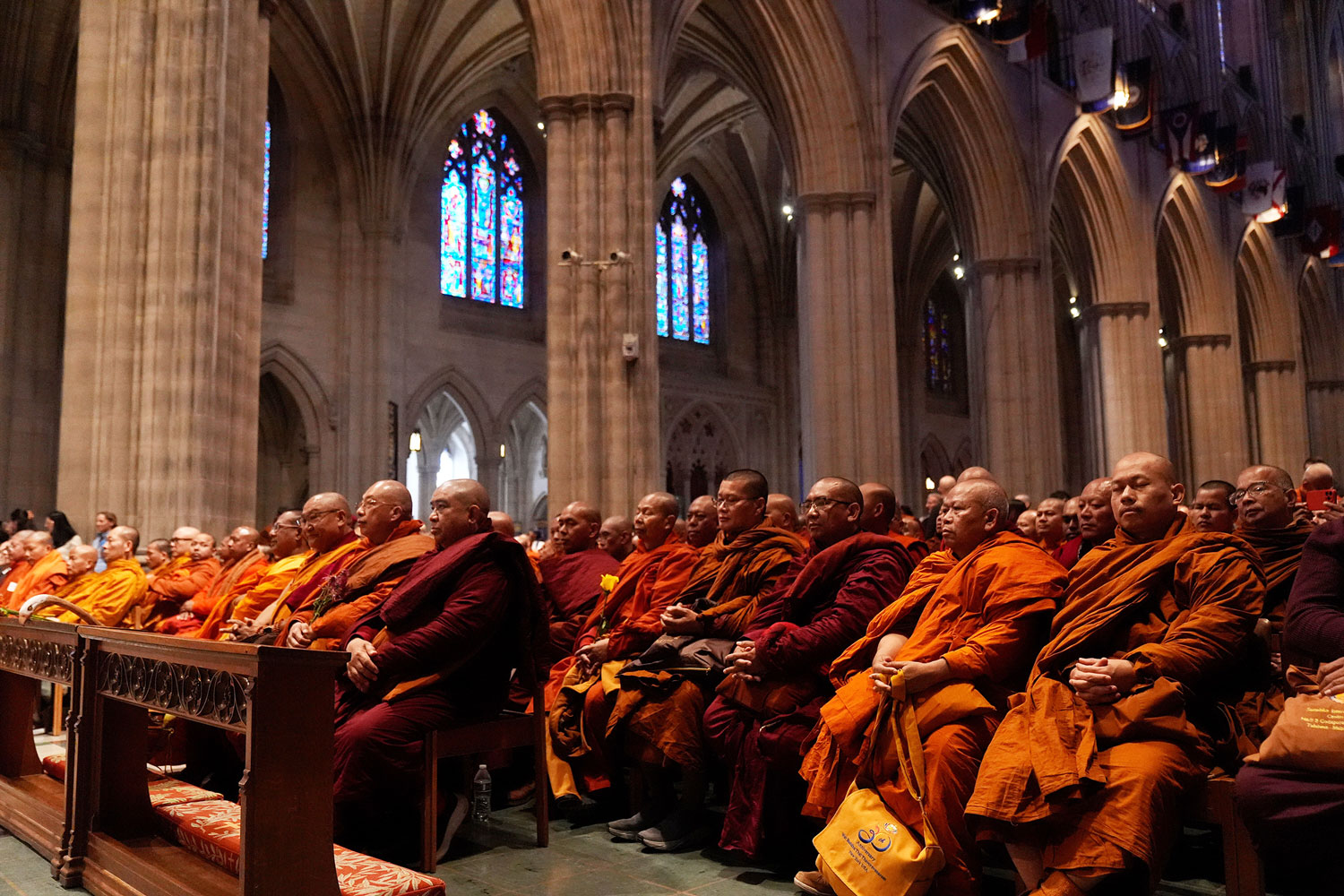 As Walk for Peace reaches DC, Buddhist monks share interfaith message with thousands<br>